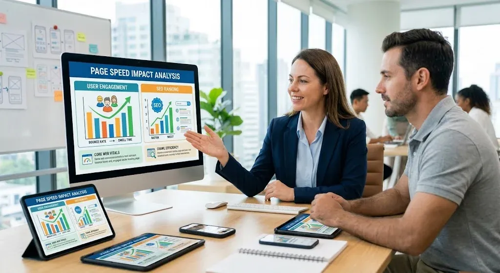 Page Speed on User Engagement and SEO