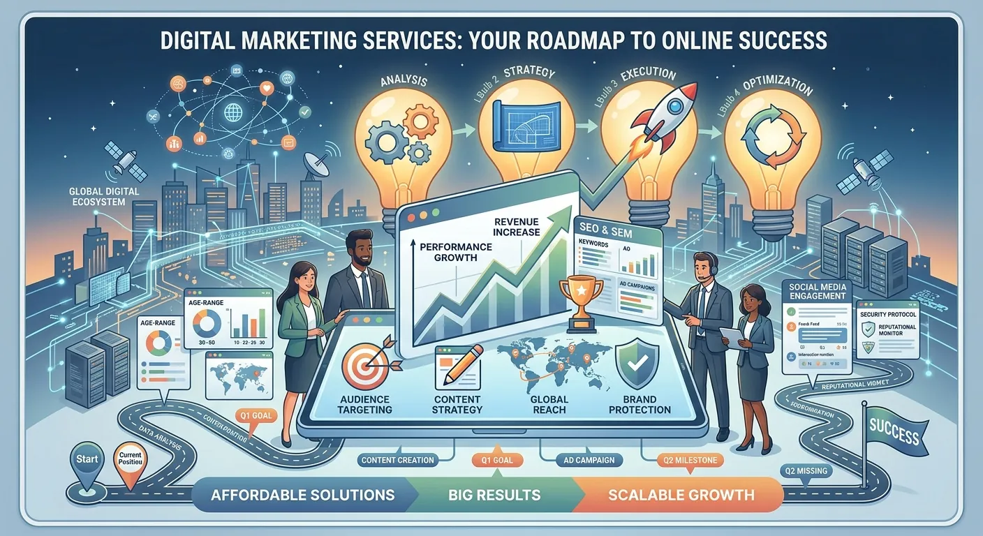 Digital Marketing Services Your Roadmap to Online Success