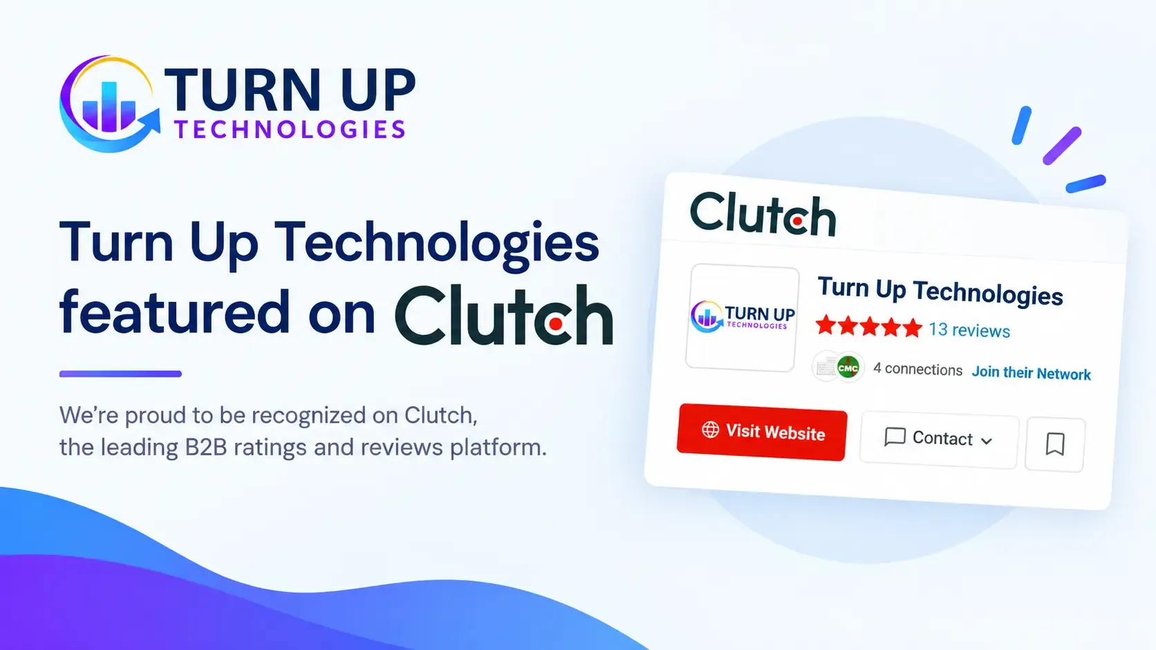 Turn Up Technologies Featured on Clutch