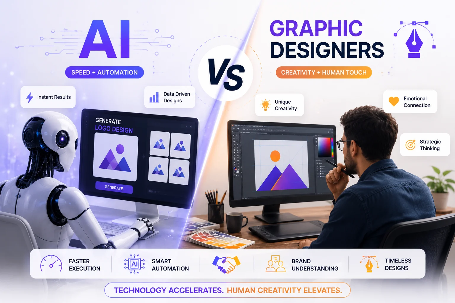 AI vs Graphic Designers