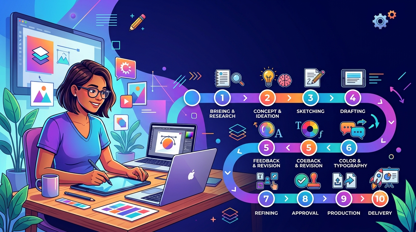 Ultimate 10-Steps of Graphic Design