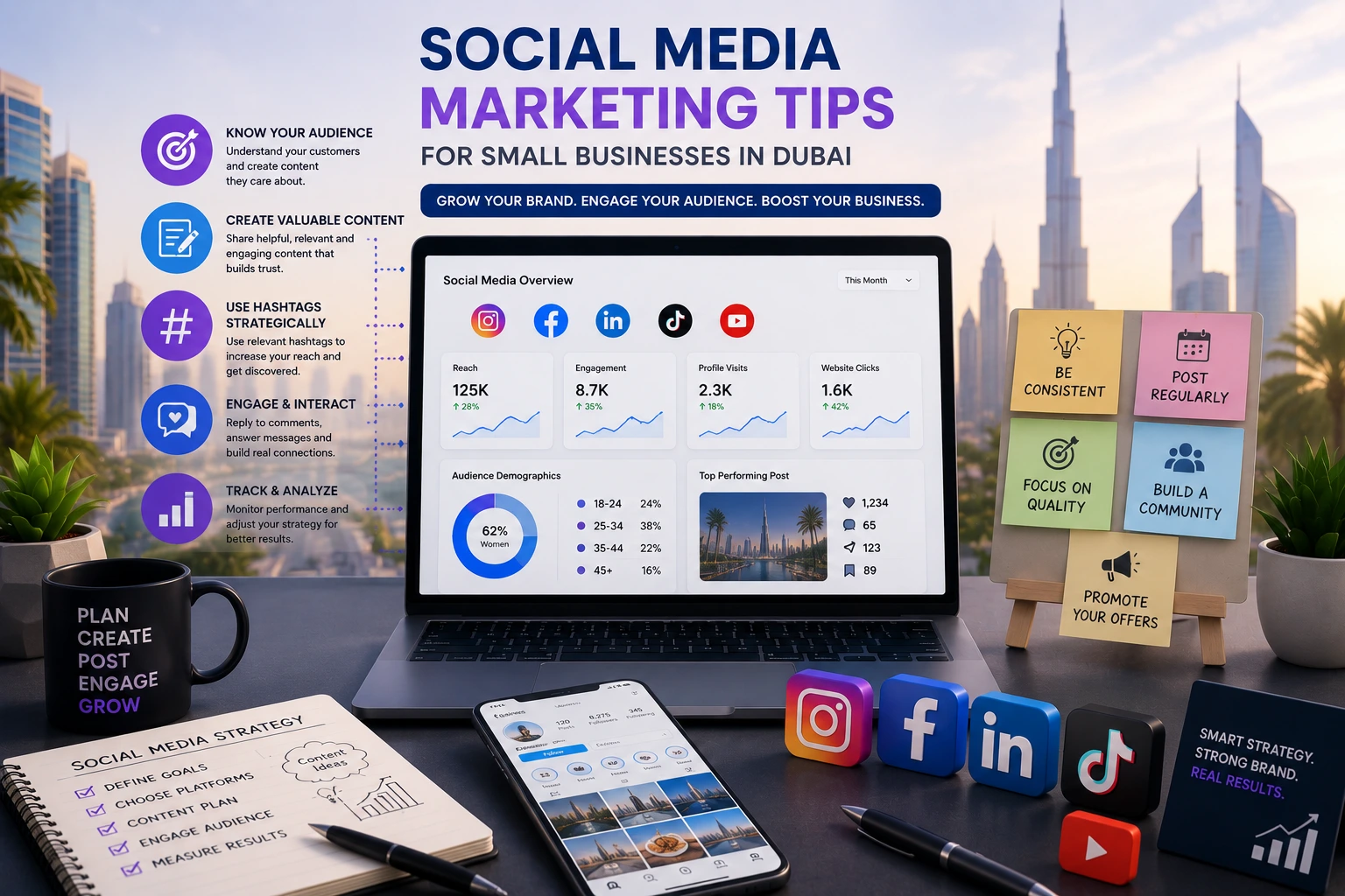 Social Media Marketing Tips For Small Businesses In Dubai