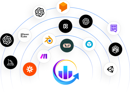 Turnup agency using AI-powered technologies and modern tools for digital solutions.