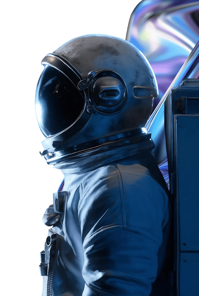 Astronauts observing marketing strategies designed for businesses like yours.