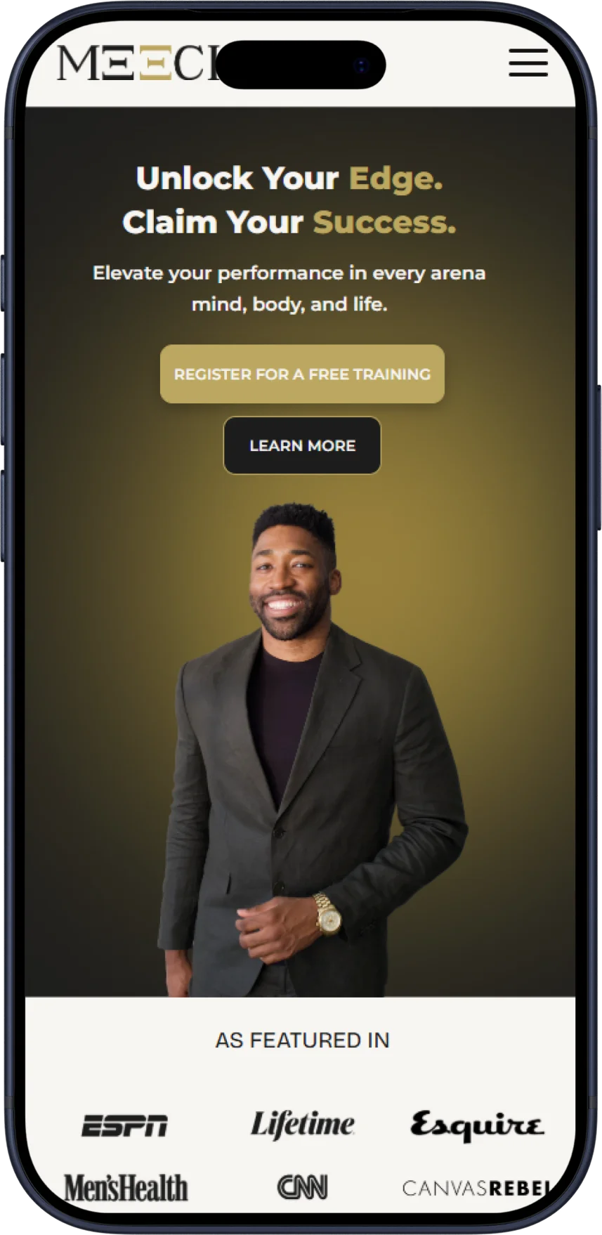 Mobile device frame