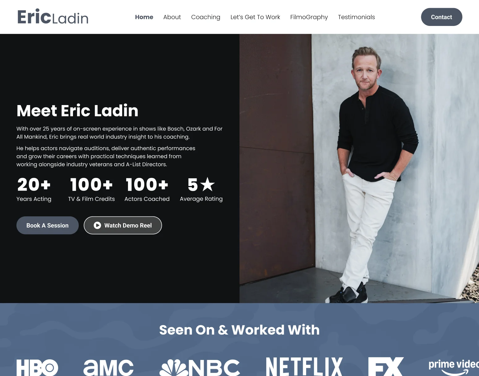 Eric Ladin - coaching 1